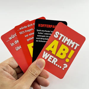 Fabricant Impression personnalisée Jeu de cartes à jouer pour fêtes Jeu de cartes à poser pour adultes - Product Image 3