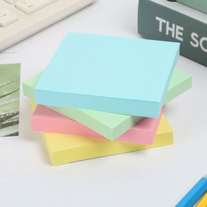 Bloc de Notas Adhesivas de Colores, 76*76 mm, 100 Hojas, Papel para Notas, Material de Oficina Creativo y Colorido - Product Image 1