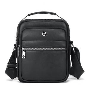 Nouvelle mode, sac à bandoulière en cuir PU, petit sac à bandoulière, sac messager en cuir pour homme, usage quotidien - Product Image 2