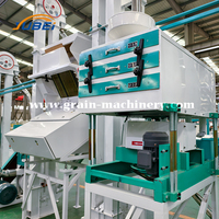 Ligne complète de décorticage du riz YuBei, prix usine, 20T/J, petite et moyenne échelle, installation de traitement du riz paddy facile à utiliser, garantie 1 an