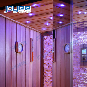 JOYEE de alta calidad de <span class=keywords><strong>madera</strong></span> de <span class=keywords><strong>cedro</strong></span> rojo Sauna 1-2 Persona de Sauna portátil uso interior - Product Image 6