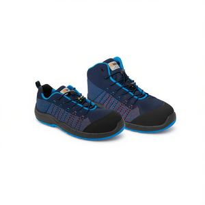 รองเท้าทำงานน้ำหนักเบา TTAKE Techno Flex Safety Footwear สีน้ำเงินแบบตาข่าย - Product Image 2