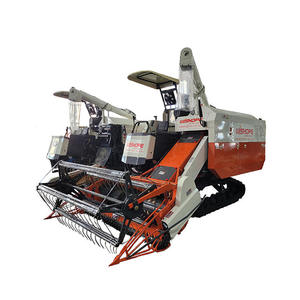 Wishope 4LZ-6.0 100HP Motore Diesel di Grande Potenza, Mietitrebbia Cingolata in Gomma per Riso con Alimentazione Completa e Serbatoio per Piccoli Grani - Product Image 2