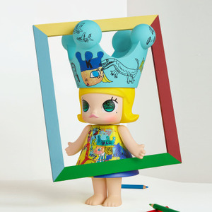 Popmart Molly Royal par <span class=keywords><strong>Makoto</strong></span> Murakami 400 grande poupée en Pvc jouet Figurine avec mille poses Design tendance MEGA ROYAL MOLLY 400% - Product Image 4