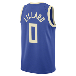 <span class=keywords><strong>Milwaukee</strong></span> 2025 para Hombre # <span class=keywords><strong>Camiseta</strong></span> de <span class=keywords><strong>Baloncesto</strong></span> Personalizada Lillard, Camisetas Bordadas, Uniformes Juveniles, Ropa Deportiva con Logotipo - Product Image 5