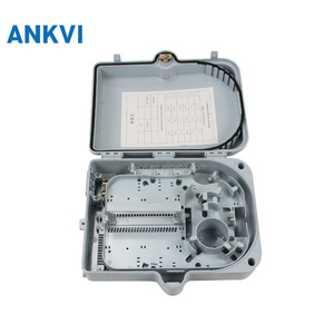 Boîtier de distribution de fibre optique 24 ports FQX-001 IP65 extérieur ABS à montage mural FTTH FDB - Product Image 5