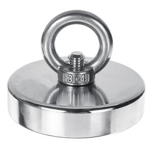 30 년 공장 강력한 네오디뮴 냄비 자석 스테인레스 스틸 단면 낚시 자석 - Product Image 1