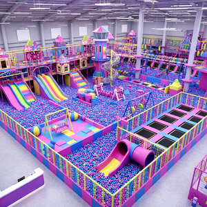 Aoleao Custom Labyrinth Indoor Playground Ball <b>Pool</b> <b>Slide</b> Trampoline Climbing for Kids Soft Play CE TUV Certified - Product Image 1