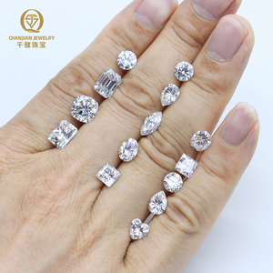 Nhà sản xuất bán buôn đá moissanite rời, vượt qua máy kiểm tra kim cương, kích thước 0.8-3mm, màu DEF, độ tinh khiết VVS, đá moissanite nhỏ, đá moissanite rời - Product Image 3