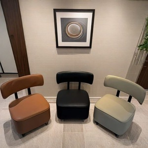 2025 Modern Home Furniture Premium Leather Entryway Shoe <strong>Stool</strong> <strong>with</strong> Solid Wood Frame Silent Wheels Space-Saving <strong>Storage</strong> Ottoman - Product Image 4