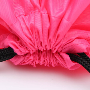 Custom Colored Fabric Gift Bags Traveling Gym <b>Backpack</b> Storage Polyester <b>Drawstring</b> Bag - Product Image 4