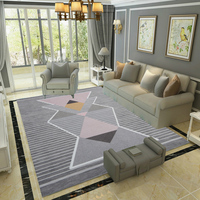 Nouveau tapis en velours de cristal au design moderne personnalisé, tapis chinois antidérapant à impression numérique, tapis et carpettes de grande surface pour salon