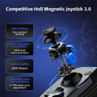 Control de Juego Inalámbrico D3S D3 con Bluetooth, Joystick Extensible para Nintendo Switch, Android, iOS, PC, Teléfono Móvil, Smartphone