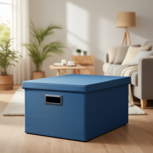 Boîte pliable pour gagner de la place (51x38x30cm) Bleu SNH 005 - Product Image 3