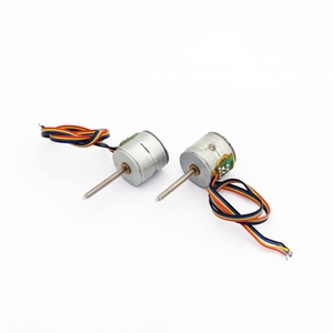 Moteur pas à pas à aimant permanent <span class=keywords><strong>QQ</strong></span> DC 12V SM20 20BY 2 phases 4 fils avec arbre de sortie à vis M3 pour serrures et suivi logistique - Product Image 3