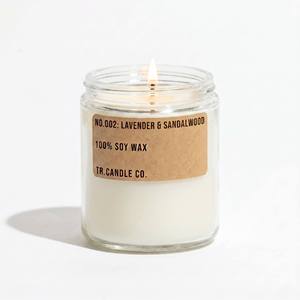 Bougie parfumée en cire de soja dans un bocal en verre ambré écologique, pour la maison, le spa, les fêtes, cire naturelle durable, non toxique - Product Image 4