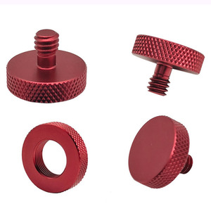 M3m4m5m6m8m10 thông qua lỗ điều chỉnh màu nhôm tay Grip phẳng có khía khóa ngón tay cái vít núm <span class=keywords><strong>NUT</strong></span> - Product Image 3