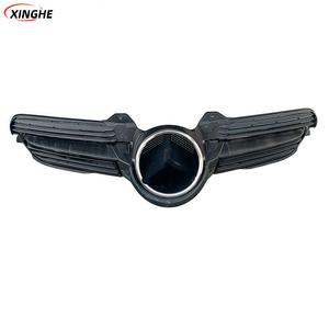 Pour <span class=keywords><strong>Mercedes</strong></span> Benz SLK200, SLK280, SLK300 calandre de pare-chocs avant W171 base en fibre de carbone, calandre d'admission du modèle <span class=keywords><strong>SLK</strong></span> - Product Image 1