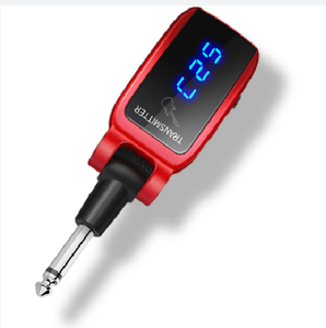 UHF micrófono inalámbrico <span class=keywords><strong>para</strong></span> la guitarra eléctrica de <span class=keywords><strong>bajo</strong></span> con pantalla LED batería recargable 50 metros 6,35mm - Product Image 1