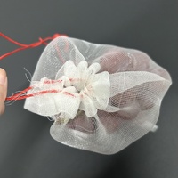 Herbruikbare Pe Net Kruidenierswinkel Guave Fruit Bescherming Zak Droog Fruit Verpakking Jute Fruitzak Met Anti-Insect & Bird Fly Features