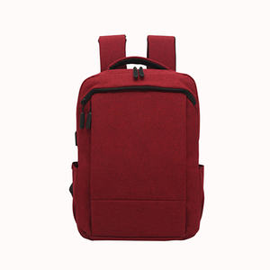 Mochila para portátil de negocios de poliéster de lujo unisex con puerto de carga USB y soporte de pantalla inteligente Exportación lista para OEM/ODM - Product Image 1