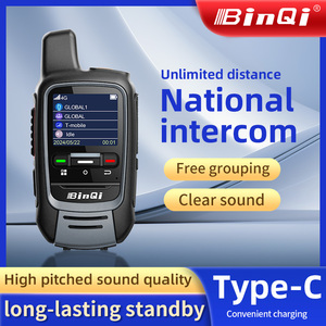 Binqi BQ-300A 4 gam LTE cầm tay PoC cho đài phát thanh Long Range 5000km liên lạc không dây chòm sao GSM Sim cuộc gọi DMR Walkie Talkie - Product Image 3