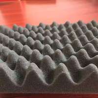 Panneau en mousse de caoutchouc pour toiture à performance stable, texture souple, ignifuge, matériau d'isolation en mousse de caoutchouc en forme d'œuf