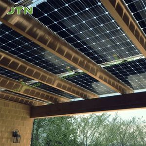 แผงเซลล์แสงอาทิตย์แบบสองชั้น530W 540W 550W ไร้กรอบโปร่งใสกำหนดเอง OEM - Product Image 4