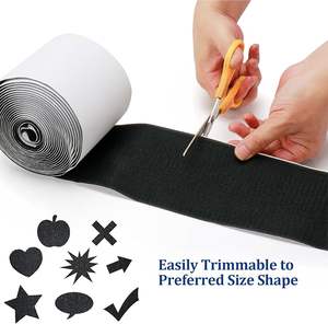 Miễn phí Mẫu mạnh mẽ trở lại dính móc và vòng lặp Băng cắt phù hợp cho rèm cố định - Product Image 2