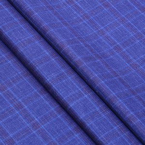 Fl2299 80 Merino len 15 Linen 5 dâu tằm lụa worsted len pha trộn vải phù hợp với mùa hè Merino pha trộn suiting vải cho nam giới - Product Image 2