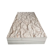 1220*2440mm PVC Marbre Feuille Intérieur UV Conseil Douche Salle De Bains Panneau Revêtement