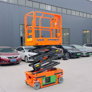 फैक्टरी आउटलेट 4.5 मीटर छोटे कैंची हवाई कार्य मंच लिफ्ट निर्माता - Product Image 4