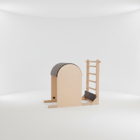 MJD W17A Adjustable Maple Wood Pilates Ladder Barrel-Tahan Lama & Ramah Lingkungan