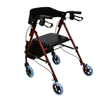 Prix usine en gros Rollator Walker pliant personnes âgées rééducation Rollator léger rééducation marcheur avec siège