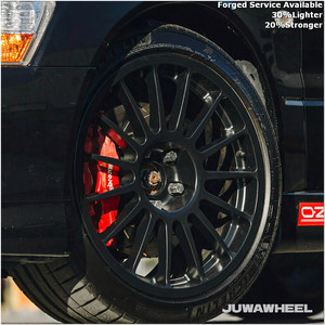 Jantes forgées sur mesure JUWA pour Subaru WRX, Mitsubishi Lancer Evo, Toyota Yaris <span class=keywords><strong>GR</strong></span>, 18, 19, 20 pouces, déport <span class=keywords><strong>32</strong></span> - 45, design multi-branches - Product Image 3