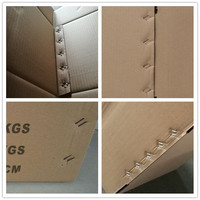 Machine à coudre les boîtes en carton semi-automatique à grande vitesse, machine à agrafer les cartons ondulés en une seule pièce pour l'usine d'emballage