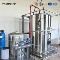 Generador de Vapor Industrial de Baja Presión LHS, de Tubo de Fuego, para Petróleo, Gas y GLP, Diseño Vertical, Portátil, Fácil Instalación para PYMEs