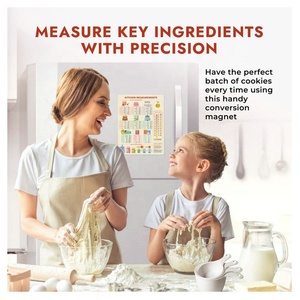 Nhà bếp chuyển đổi biểu đồ nam châm cho dễ dàng hơn nấu ăn & bếp Baking Tiện Ích Nhà Bếp nướng Quà Tặng - Product Image 6