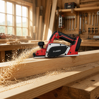 Kit combiné sans fil avec perceuse-visseuse, scie circulaire et lampe de travail pour les travaux de construction, d'installation et de réparation en atelier