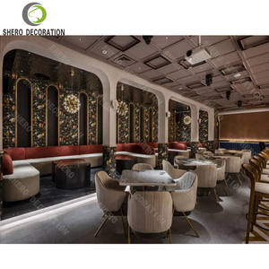 Muebles de Lujo para Restaurantes Modernos, Diseño de Interiores Personalizado en 3D, Soluciones de Diseño para Hoteles, Panaderías, Bistrós y Cafeterías de Vinos - Product Image 3