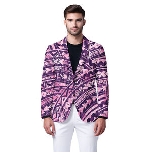 Costume de <span class=keywords><strong>mariage</strong></span> pour <span class=keywords><strong>homme</strong></span>, blazer coupe ajustée pour bureau d'affaires, tattoo des Samoa, veste polynésienne, blazer grande taille pour île de luxe pour <span class=keywords><strong>homme</strong></span> - Product Image 5