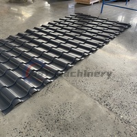 Máquina Formadora de Tejas de Acero Glaseadas de 1125 mm con Transmisión por Caja de Cambios, Máquina Formadora de Techos Metálicos