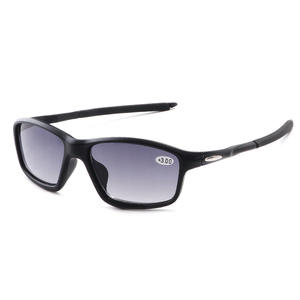 Verres multifocaux progressifs UV400 bloquant la lumière bleue verres gris marron dégradés presbytie lunettes de soleil pour lunettes de lecture vente en gros - Product Image 1