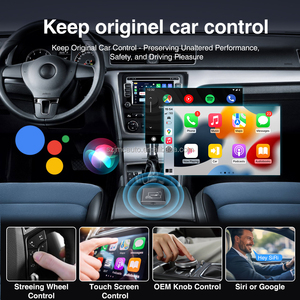 JMC อะแดปเตอร์ CarPlay ไร้สาย4G 64G <span class=keywords><strong>แอ</strong></span>นดรอยด์นำทาง WIFI YouTube <span class=keywords><strong>Netflix</strong></span> Google Maps รองรับ<span class=keywords><strong>แอ</strong></span>ปดาวน์โหลด - Product Image 5
