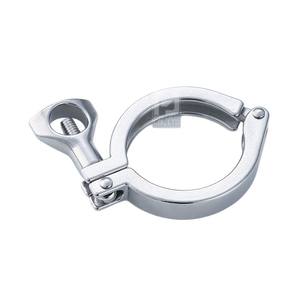 Factory Wholesale Sanitary 304 Stainless Steel <b>Quick</b>-Install Pipe <b>Clamps</b> Bulk Discounts Available - Product Image 2