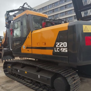 In stock original paint Cost effective Used Excavator 22Ton Hyundai 220LC-9S Well Maintained High Efficiency good condition - Product Image 1
