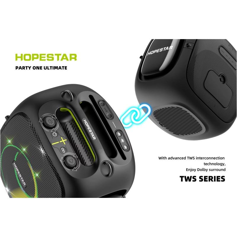 HOPESTAR PARTY ONE ポータブルスピーカー Party One Bluetooth Speaker – HopeStar Shop