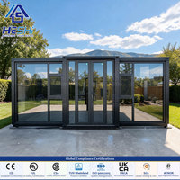 Maison préfabriquée extensible en conteneur à structure en acier 20 pieds 40 pieds, 1 2 3 4 5 chambres, pliable, prix compétitif, maison portable, villa
