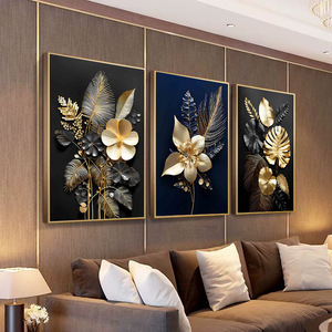 Quadro su Tela Senza Cornice con Stampa UV di Alta Qualità, Stile Moderno ad Acquerello per Camera da Letto, <span class=keywords><strong>Soggiorno</strong></span>, Ingresso e Decorazione Domestica - Product Image 2