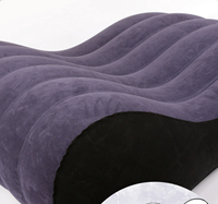 Coussin gonflable Kamasutra pour couple, canapé-lit en PVC, chaise d'amour, jouet sexuel SM pour homme et femme avec pompe de gonflage